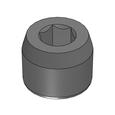 Square-Model Spacer / Brass Vertical Model from MISUMI