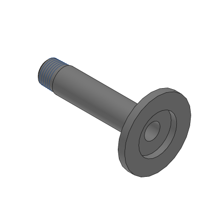 Vacuum Piping Part - Male Thread Adaptor