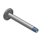 Both Sides Welded Vacuum Pipes -NW Flanged x Threaded-