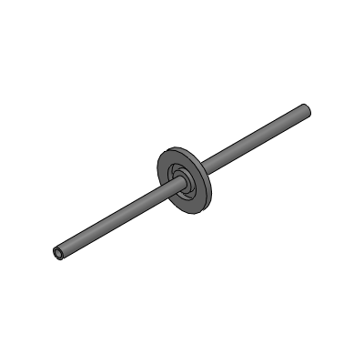 真空配管用継手 -NWフランジ×SUS管 -ノズル両側タイプ-