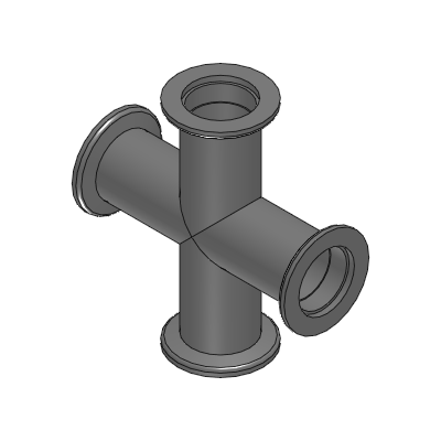 Vacuum Pipe Fitting NW Flange x Cloth
