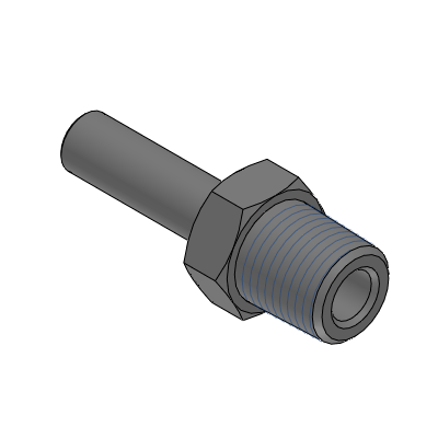 Raccords de tuyaux en acier inoxydable-Adaptateur fileté-