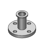 (Precision Cleaning) Vacuum Pipes - Both Sides Welded, NW Flanged, VG Flanged