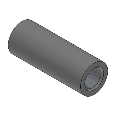 低压用拧入型接头 -同径型- 钢管用接头 -两端长套管-