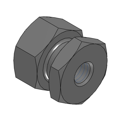 Economy Floating Joints - Quick Connection, Cylinder Connector, Fixed Length, Tapped