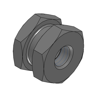 Joints flottants-Ecrou à 2 pièces-