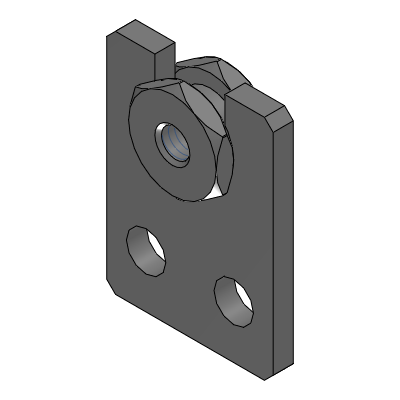 Joints flottants-Supports en tôle
