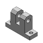 Hinge Bases - Fixed - U-Shaped