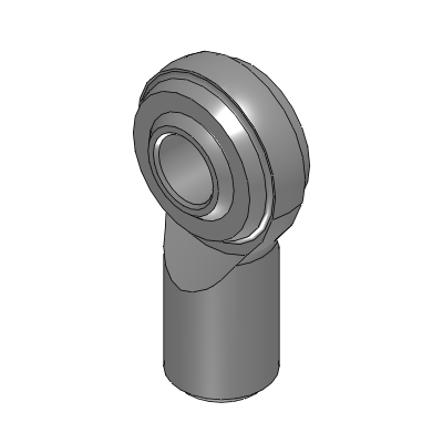 Rod End Bearing (STAINLESS OIL FREE) - L Dimension Short Type (Tapped Type)