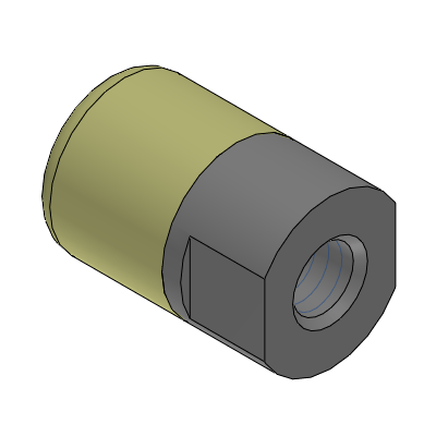 Precision Cleaning Small Diameter Pushers - Tapped Flat