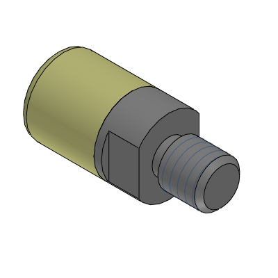 Precision Cleaning Small Diameter Pushers - Threaded Flat