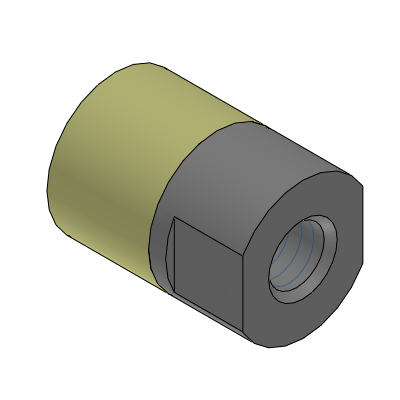 Precision Cleaning Small Diameter Pushers - Tapped Roundt
