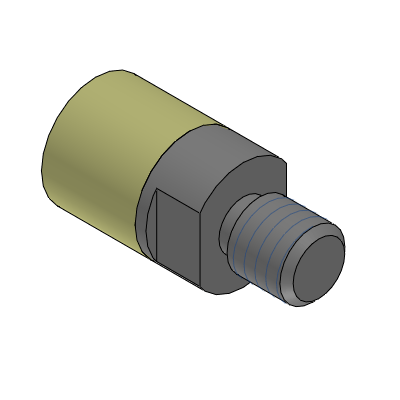 Precision Cleaning Small Diameter Pushers - Threaded Round