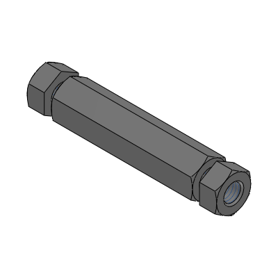 Precision Cleaning Rod End Coupling Rods - Both Ends Female Thread - L Dimension Configurable Type