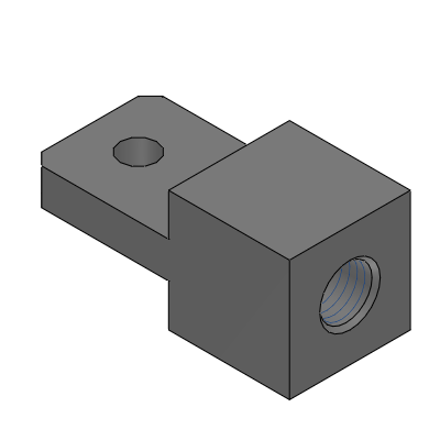 Precision Cleaning Knuckle Joints - Convex Free Female Thread Type