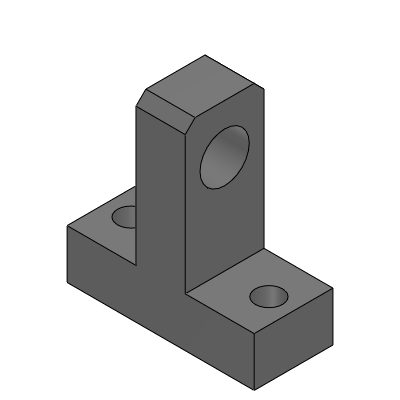 Precision Cleaning Hinge Base - Convex Type - W/H Dimension Specified Type