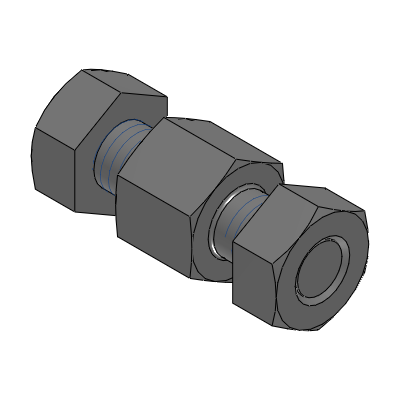 Precision Cleaning Rod End Coupling Rods - Both Ends Male Thread - L, F Dimension Specified Type