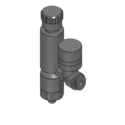 Regulators - 90 Degree Elbow with Gauge