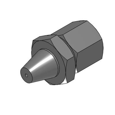 Precision Cleaning Nozzles with Swaged Sleeve Fittings