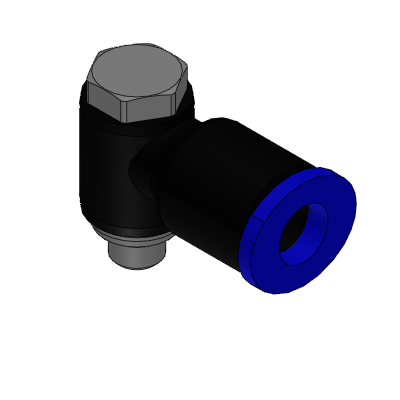 Schnellkupplungen - Kniestücke, drehbar
