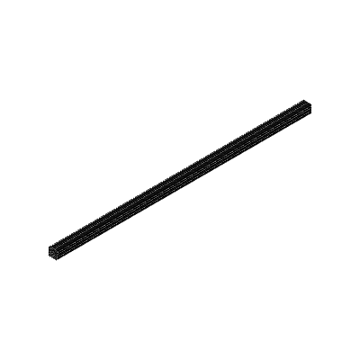 Aluminum Frames -10 Series - 120x120 mm 2Row Groove Four Slots per Side - Fixed Length