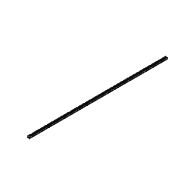 Aluminum Frames -10 Series - 60x60 mm 1Row Groove Four Slots per Side - Fixed Length