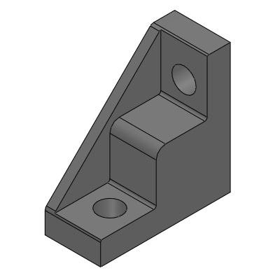 Precision Cleaning Brackets HFS5 One-Side Rib Brackets