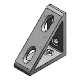 Triangle Brackets without Tab HFS6 30mm Square