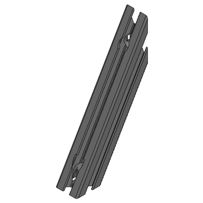 Aluminum Spacer 6mm, 3D CAD Model Library