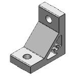 Perfil aluminio 40x40x1000mm, 3D CAD Model Library