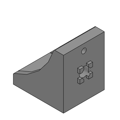 Brackets (with Cap Mounting Holes)