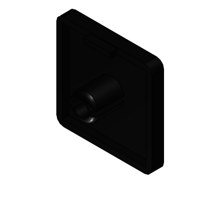 Economy Extrusion End Caps - HFS5 Series (Aluminum Extrusions 20, 25, 40 Square)