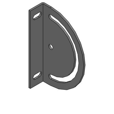 Economy European standard Sheet Metal Brackets for Aluminum Frames - Angle adjustment board