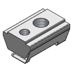 알루미늄 프레임 용 판 스프링 붙이 후입 로크너트 -HFS6시리즈30·50·60·100각형 알루미늄 프레임 용-