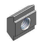 알루미늄 프레임 용 후입너트 스탠다드 -HFS5시리즈20・25・40각형 알루미늄 프레임 용-