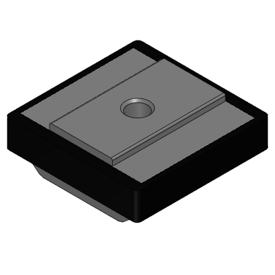 Stopper Integrated Pre-Assembly Insertion Nuts for 6 Series Aluminum Extrusions (100pcs. per package)