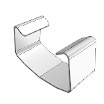 알루미늄 프레임 용 후입 금속 스토퍼 - 5시리즈(홈 폭6mm)20·25·40각형 알루미늄 프레임 용 -