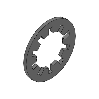 Precision Cleaning Toothed Washers (Internal Teeth Type)