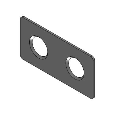 Precision Cleaning Frame End Caps - 8-45 Series, High Rigidity