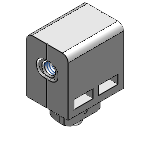Panel Support Brackets - Resin Type - for Center Mounting (One-Touch Mounting)