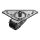 Casters for Aluminum Extrusions -Adjuster Mounted/Heavy Load (Swivel)-