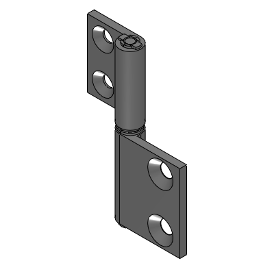 Flag Hinges for Different Shape Frames