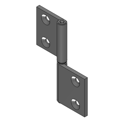 (Precision Cleaning) Flag Hinges