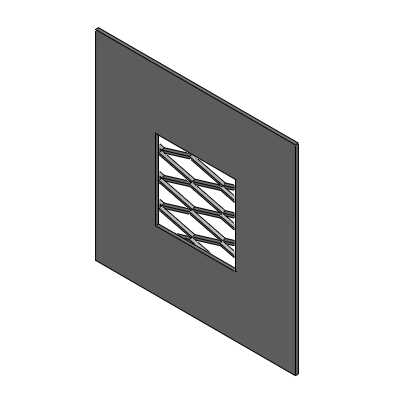 Precision Cleaning Expanded Metals - Framed Type