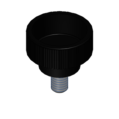 Boutons de serrage en plastique