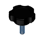 플라스틱 노브 - 5각 노브