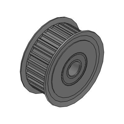 带法兰齿型惰轮  S5M·S8M·S14M型