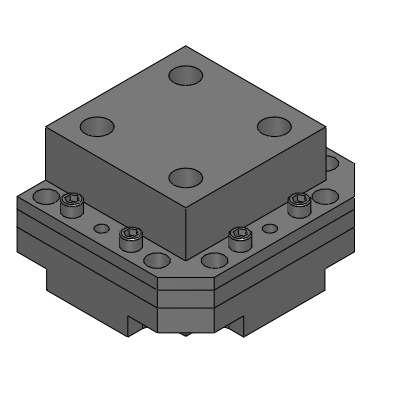 球形滚子组件安装支架