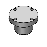 ボールローラ(丸フランジ ゴミ排出穴付き)