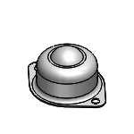 ボールローラ(オールステンレス フランジ)